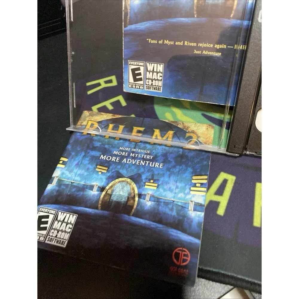 Rhem II PC Small Big Box • Foldout • Inner Box • 2 Discs • Jewel Case • Manual
